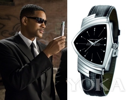 Will Smith and equipment for Hamilton watches